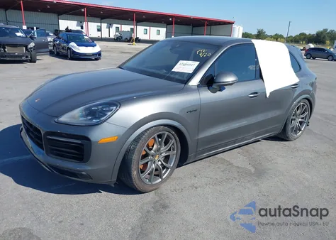 2022 Porsche Cayenne E-Hybrid Platinum Edition from USA, damaged, VIN WP1AE2AY9NDA26195